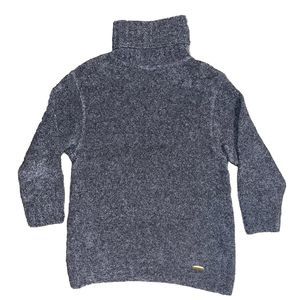 Giesswein wool Turtleneck Pullover Sweater Grey Size 38